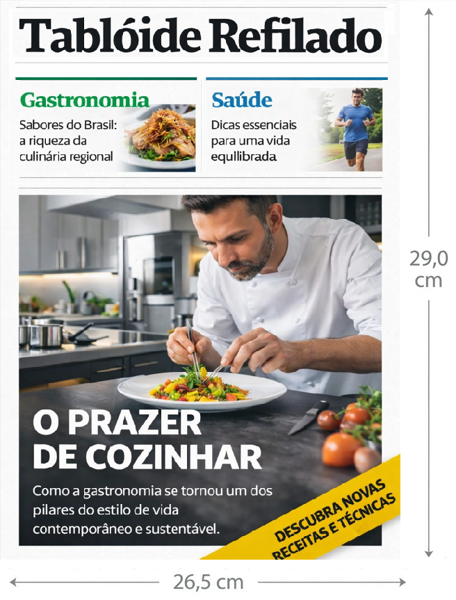 Formato Tablóide Refilado